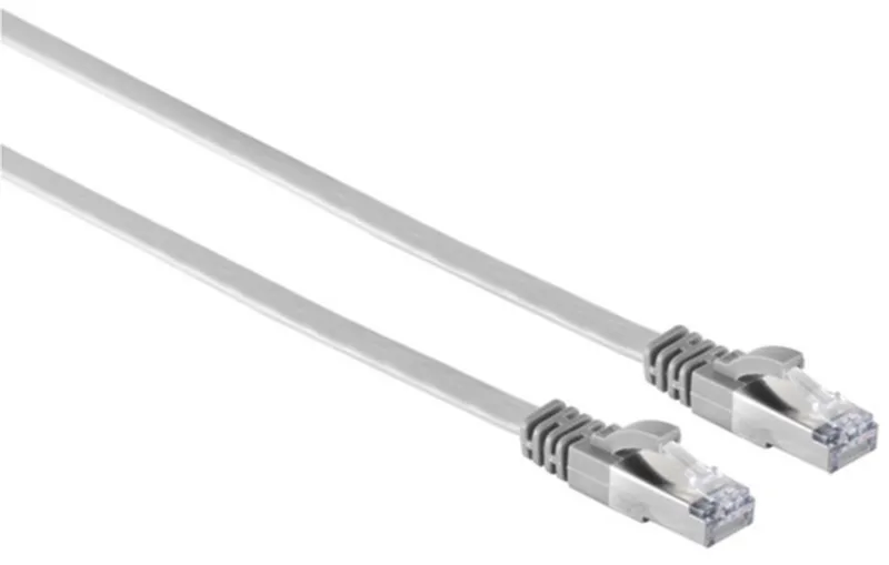 UFTP CAT7 platte netwerkkabel | PVC | 10 meter från S-Impuls i Grå – produktbild