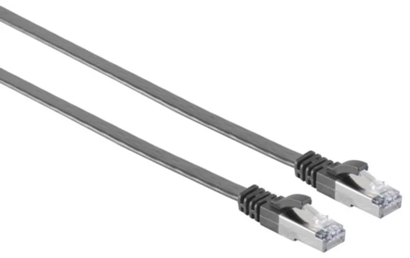 UFTP CAT7 platte netwerkkabel | PVC | 3 meter van S-Impuls in Zwart – productfoto