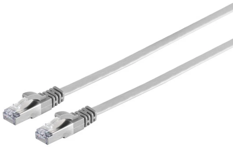 UFTP CAT7 platte netwerkkabel | PVC | 7,5 meter från S-Impuls i Grå – produktbild