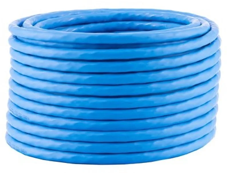 Verlegekabel, cat 8, S/FTP, LSZH, Bandbreite 2.000 MHz, blau, 50m från S-Impuls i Blå – produktbild