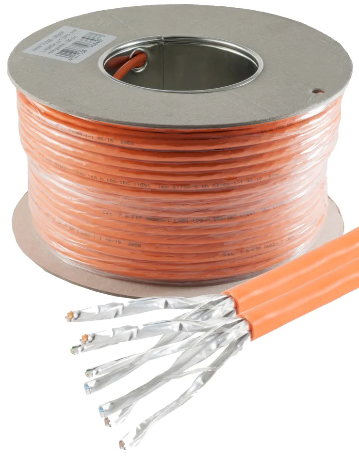 BASIC-S Installationskabel Kat. 7, S/FTP, 100 m van ShiverPeaks – productfoto