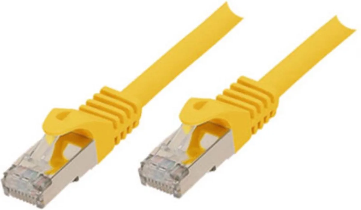 BS75511-1.5Y - 1.5 m - Cat7 - S/FTP (S-STP) - RJ-45 - RJ-45 - Yellow van ShiverPeaks – productfoto