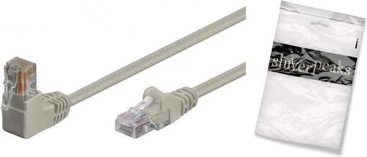 S/FTP, Cat.6, PIMF, 10.0m netwerkkabel 10 m Cat6 S/FTP (S-STP) van ShiverPeaks in Grijs – productfoto
