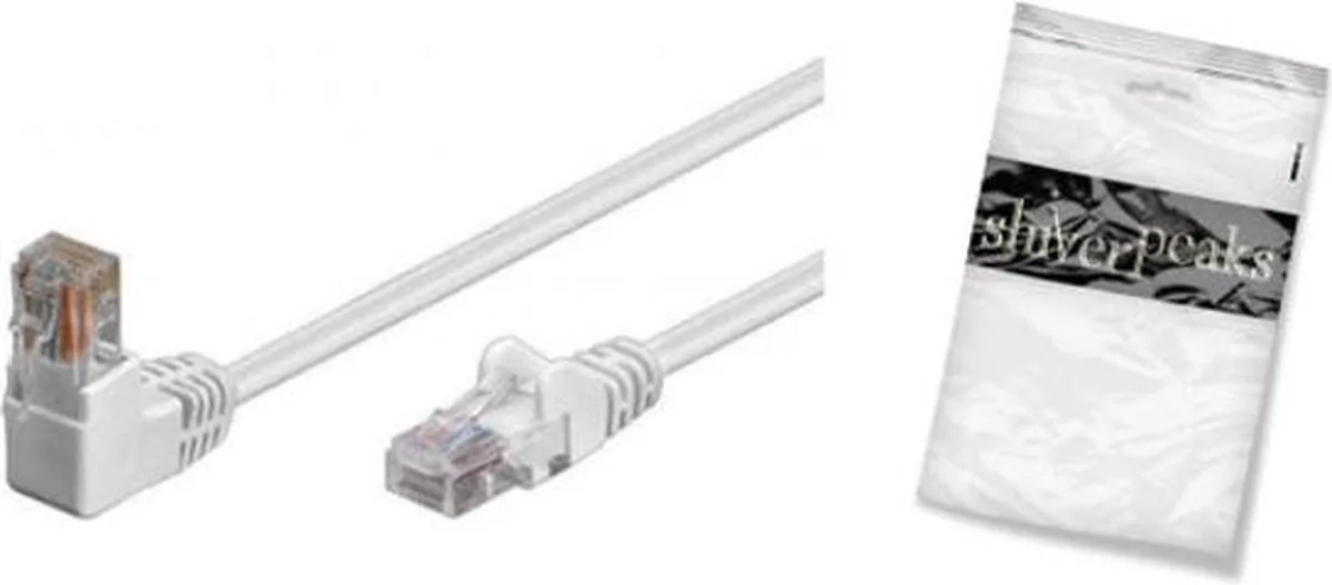 S/FTP, Cat.6, PIMF, 7.5m netwerkkabel 7,5 m Cat6 S/FTP (S-STP) van ShiverPeaks in Wit – productfoto