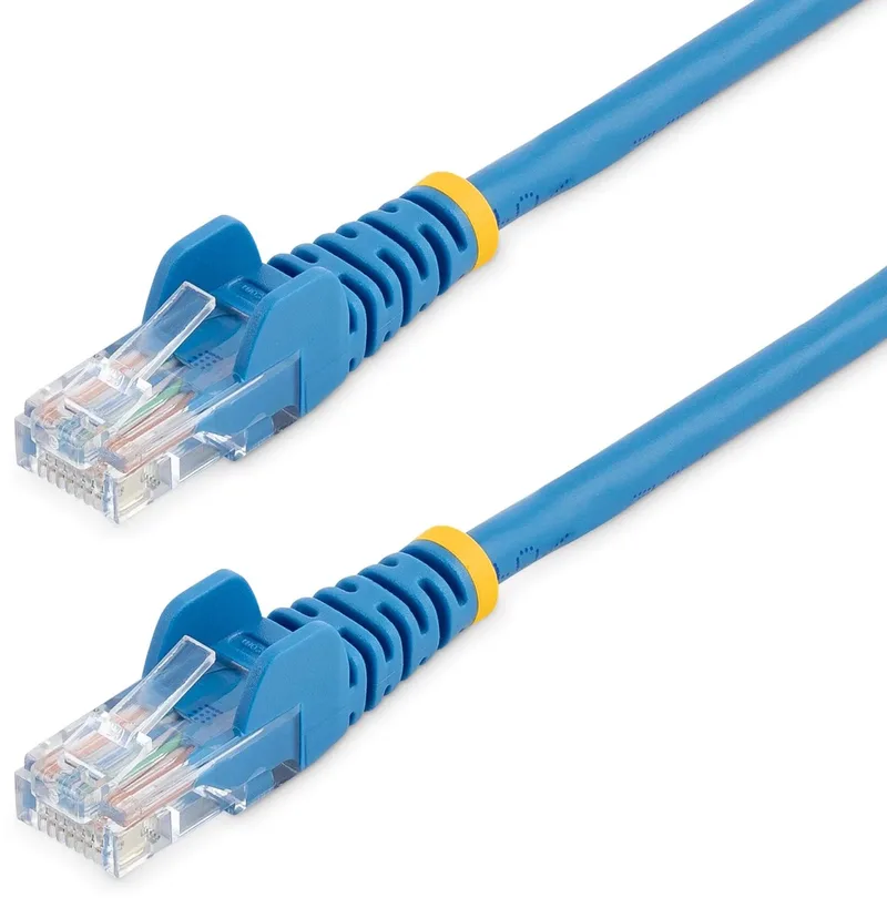 Cat5e netwerkkabel met snagless RJ45 connectoren - 5 m de Startech en Bleu – photo produit