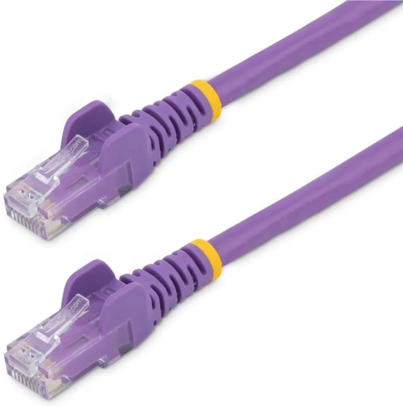 CAT6 Gigabit Netwerkkabel - CU - 7,5 meter från Startech i Lila – produktbild