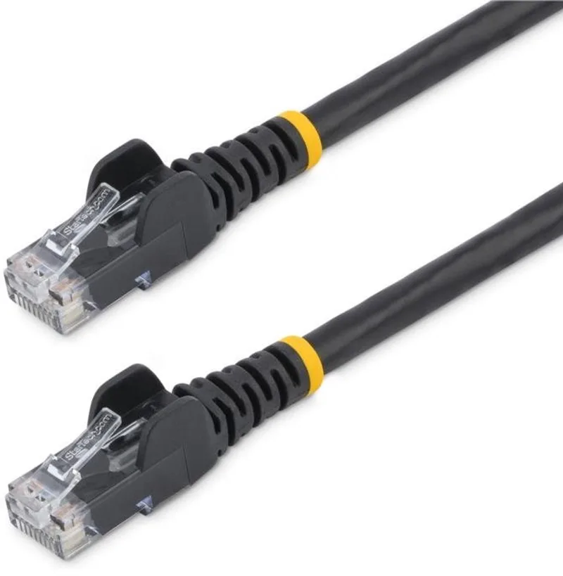 CAT6 Gigabit Netwerkkabel - CU - 7,5 meter från Startech i Svart – produktbild