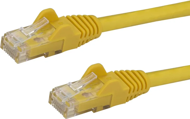 Cat6 UTP Patchkabel 7,6m - ETL Gecertificeerd de Startech en Jaune – photo produit