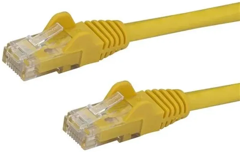 N6PATC3MYL - Cat 6 UTP-kabel - RJ45 - 3 m de Startech en Jaune – photo produit
