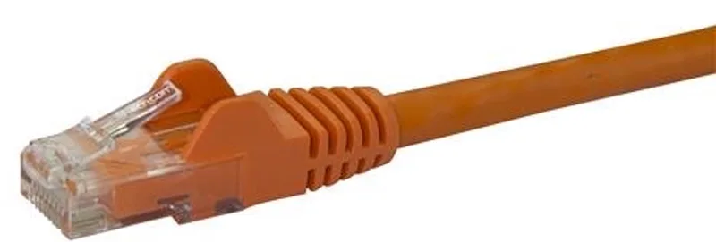 StarTech 7 m Cat6 netwerkkabel met snagless RJ45 connectoren - 7m UTP patchkabel från Startech i Orange – produktbild