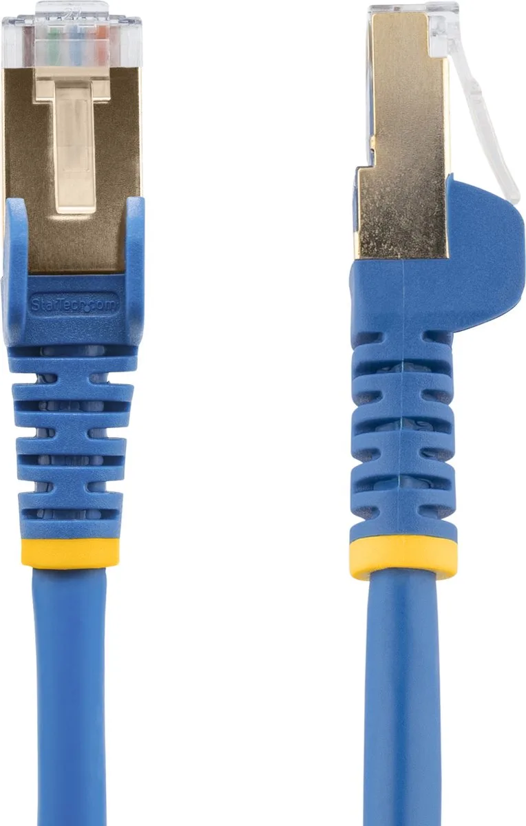 StarTech 7 meter CAT6A 10 Gigabit Netwerkkabel - RJ45 - koper från Startech i Blå – produktbild