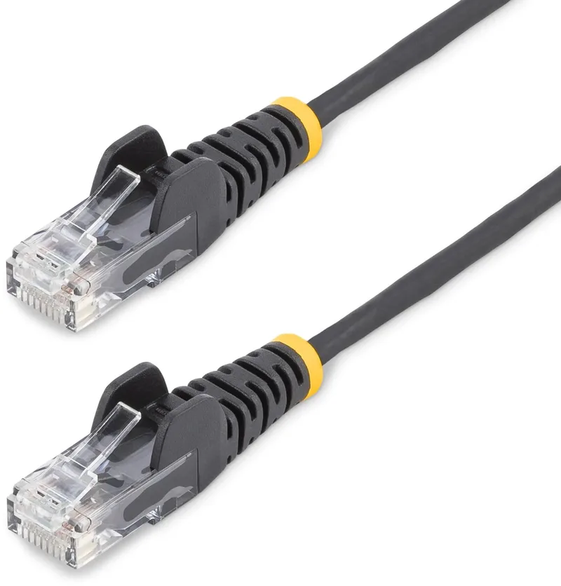 StarTech.com 1 m CAT6 netwerkkabel - RJ4 connector by Startech in Black – product photo
