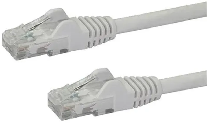 StarTech.com 10 m Cat6 netwerkkabel met snagless RJ45 connectoren - 10m UTP patchkabel från Startech i Vit – produktbild