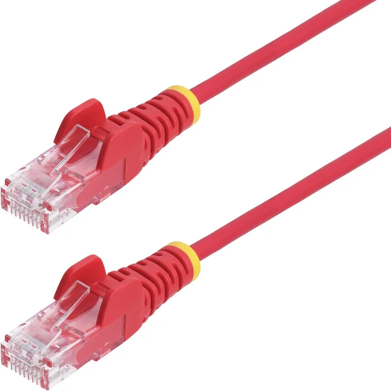Stevige FTP-netwerkkabel categorie 6 Startech N6PAT300CMRDS 3 m von Startech in Rot – Produktfoto