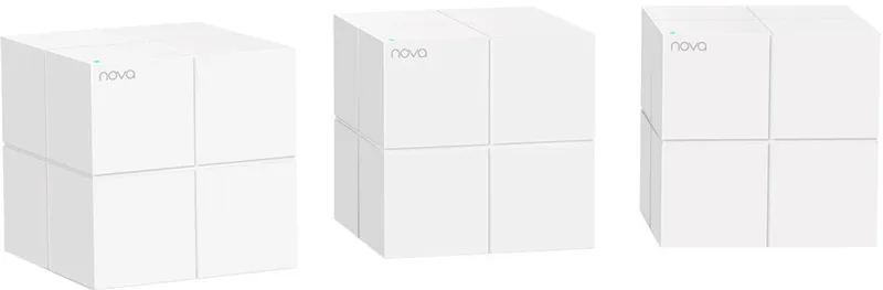 Nova MW6 Mesh Multiroom Wifi systeem (3pack) by Tenda in White – product photo