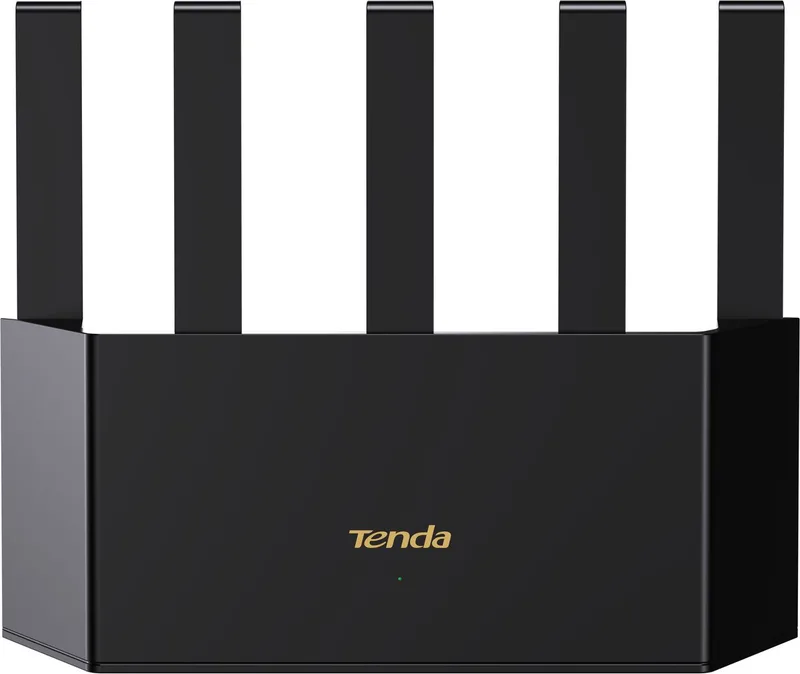 TX12L Pro Serie - WiFi 6 Router - AX3000 - Vier Kernen - Zwart by Tenda in Black, Zwart Glanzend, Zwart-Mint, Zwart Chroom – product photo