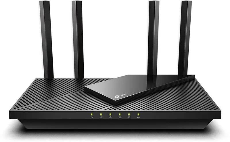 Archer AX55 - Router - Dual-band - WiFi 6 - 3000 Mbps fra TP-Link i Sort – produktbillede