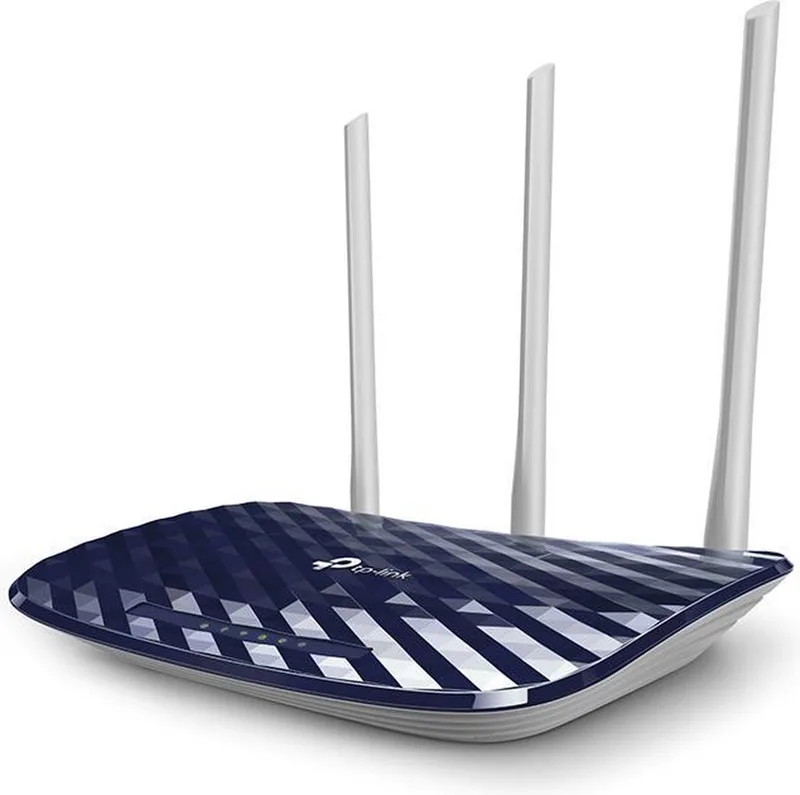 Archer C20 - Router - 750 Mbps - WiFi 5 fra TP-Link i Sort – produktbillede