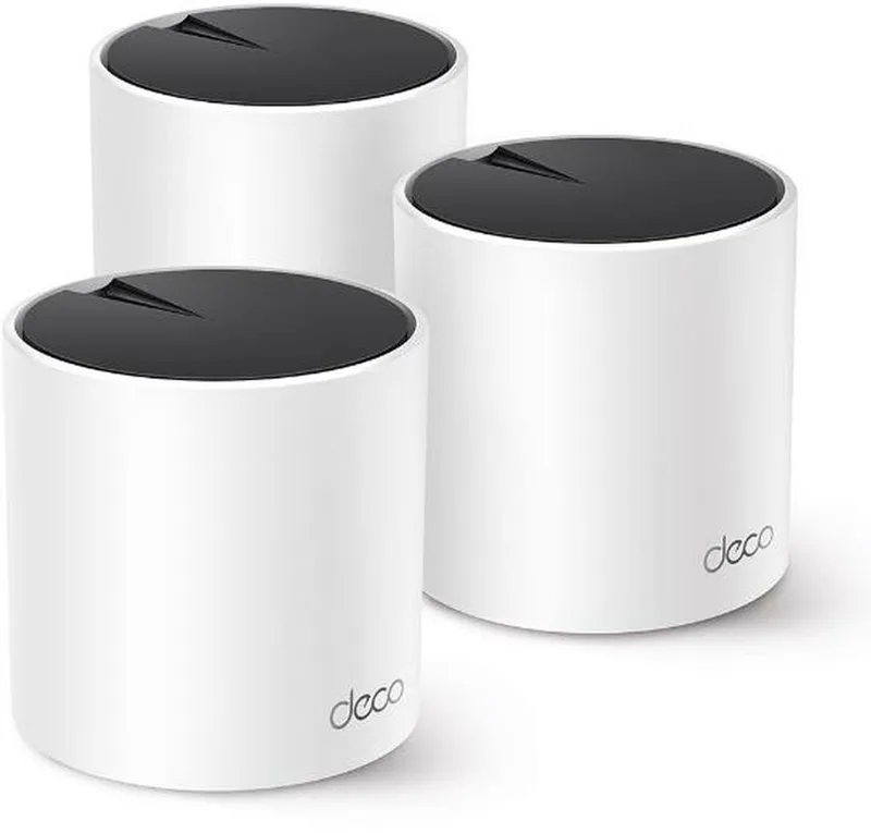 AX3000 Mesh WiFi - WiFi Versterker - WiFi 6 - Dual-band - 3-Pack fra TP-Link i Hvid – produktbillede