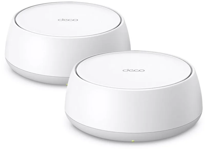 Deco BE25 - Mesh WiFi - WiFi Versterker - WiFi 7 - 3600 Mbps - 2 pack by TP-Link in White – product photo