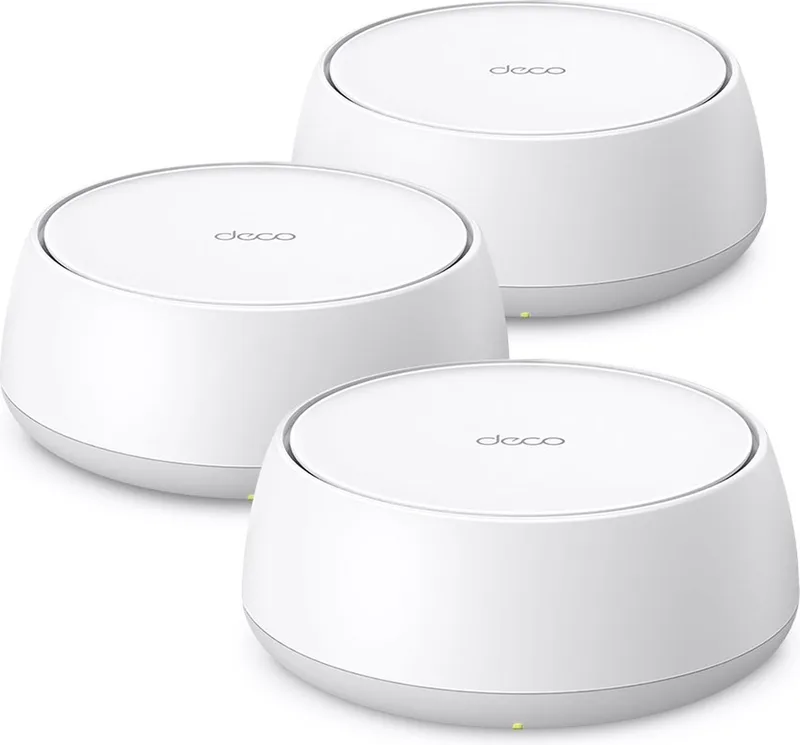 Deco BE25 - Mesh WiFi - WiFi Versterker - WiFi 7 - 3600 Mbps - 3 pack de TP-Link en Blanc – photo produit