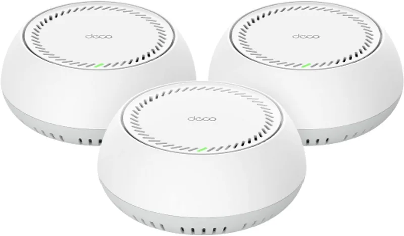 Deco BE65-PoE(3-pack) - Wifi 7 - Mesh wifi - BE11000 - 3-pack van TP-Link in Wit – productfoto