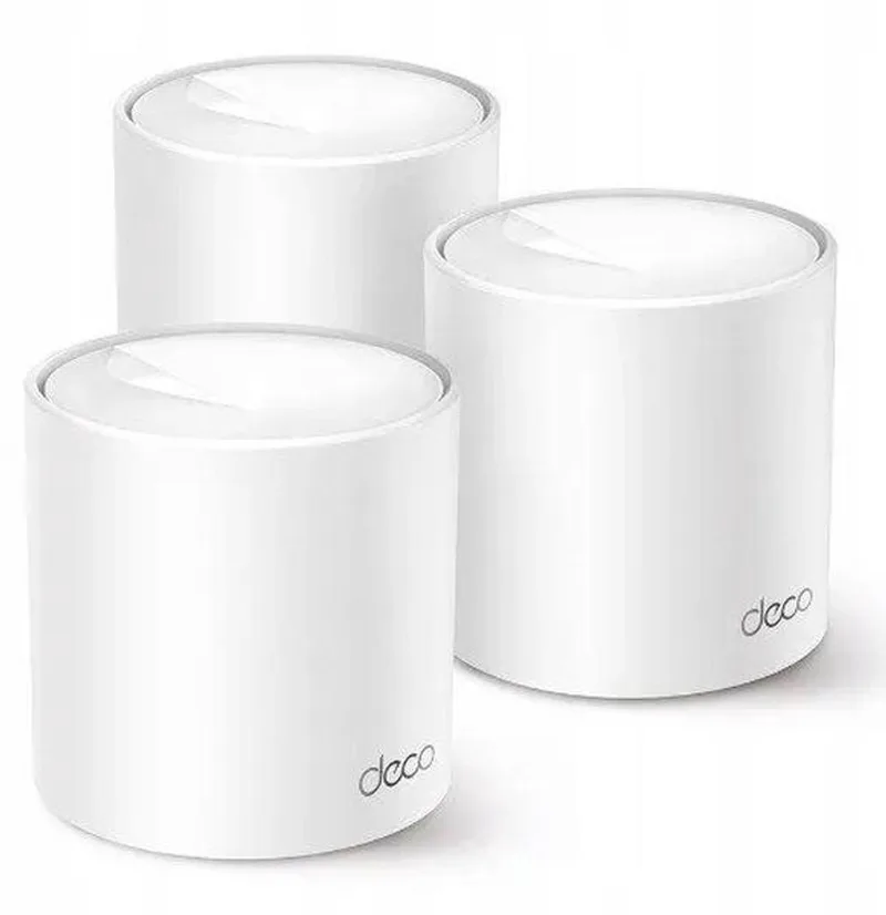 Deco X10 - Mesh WiFi - WiFi Versterker - WiFi 6 - 1500 Mbps - 3-pack de TP-Link en Blanc – photo produit