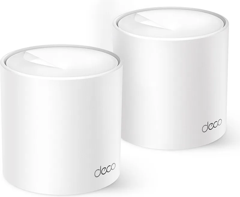 Deco X1500 - Mesh WiFi - Dual-band - Wi-Fi 6 - 2-Pack van TP-Link in Wit – productfoto