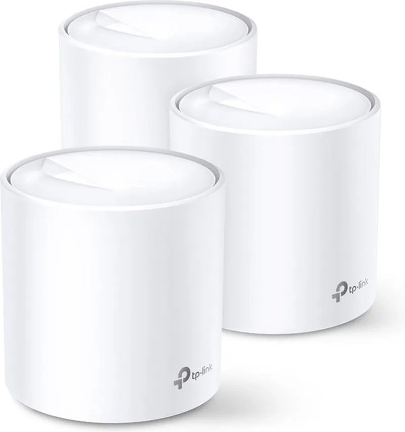 Deco X20 - Mesh Wifi - WiFi Versterker - Wifi 6 - 1800 Mbps - 3-pack van TP-Link in Wit – productfoto