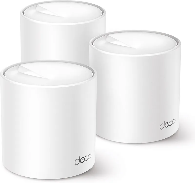 Deco X50 - Mesh WiFi - WiFi Versterker - WiFi 6 - 3000 Mbps - 3-pack van TP-Link in Wit – productfoto