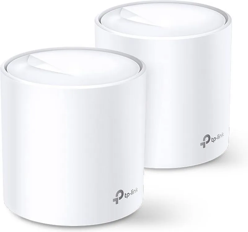Deco X60 - Mesh WiFi - WiFi 6 - AX3000 - 2-pack by TP-Link in White – product photo