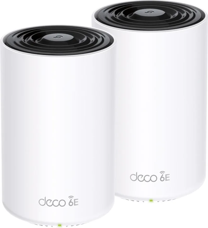 Deco XE75 - Mesh WiFi - WiFi Versterker - Wifi 6E - 5400 Mbps - 2-Pack by TP-Link in White – product photo