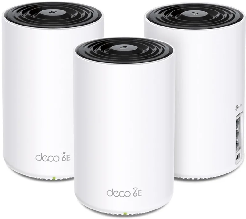 Deco XE75 Pro - Mesh WiFi - WiFi Versterker - WiFi 6E - 5400 Mbps - 3-Pack de TP-Link en Blanc – photo produit