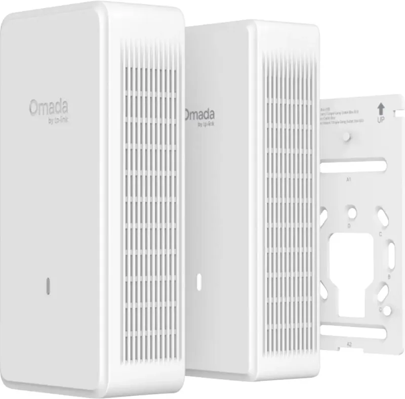 EAP775-WALL Omada EAP775-Wall V1 Single WiFi-accesspoint 2.4 GHz, 5 GHz, 6 GHz von TP-Link – Produktfoto