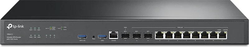 ER8411 - Router fra TP-Link i Sort – produktbillede