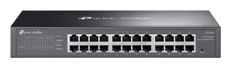 ES224G ES224G V1.6 Managed Netwerk Switch 24 poorten 48 Gbit/s de TP-Link en Noir – photo produit