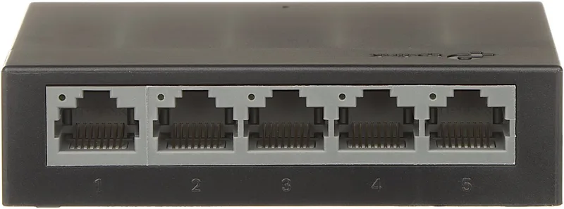 LS1005G - Netwerk Switch - Unmanaged - 5 poorten by TP-Link in Black – product photo