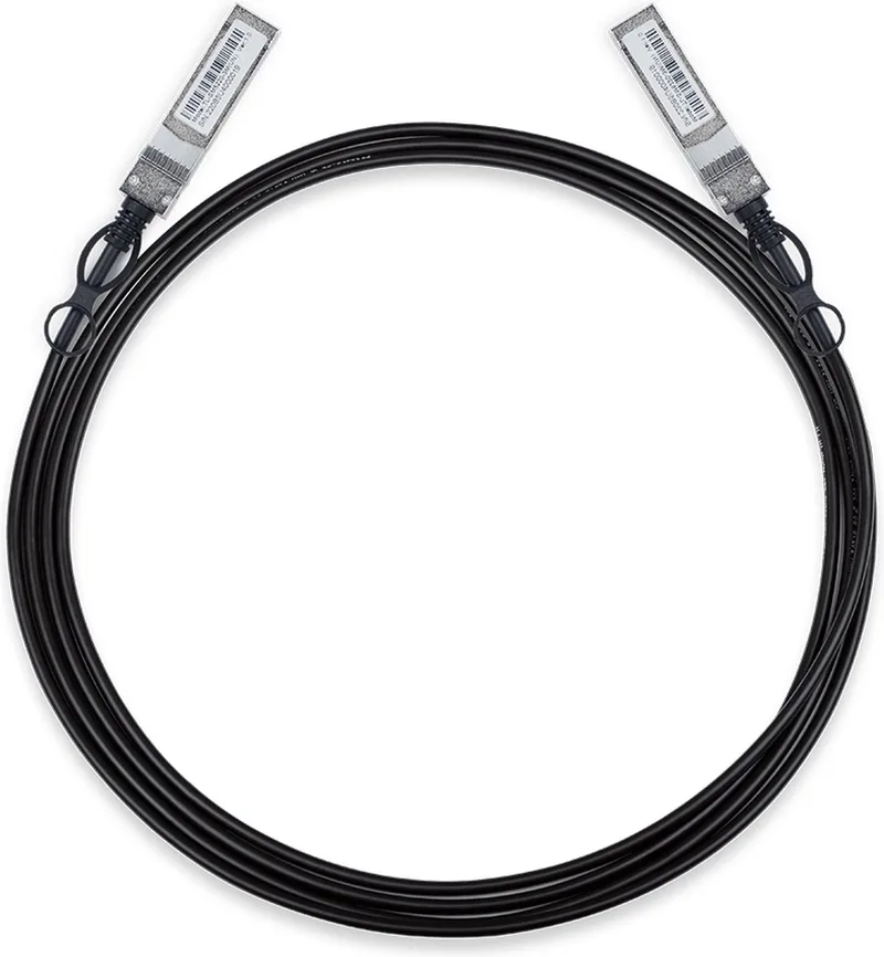 Omada 3M Direct Attach SFP+ Cable for 10 Gigabit Connections från TP-Link i Svart – produktbild
