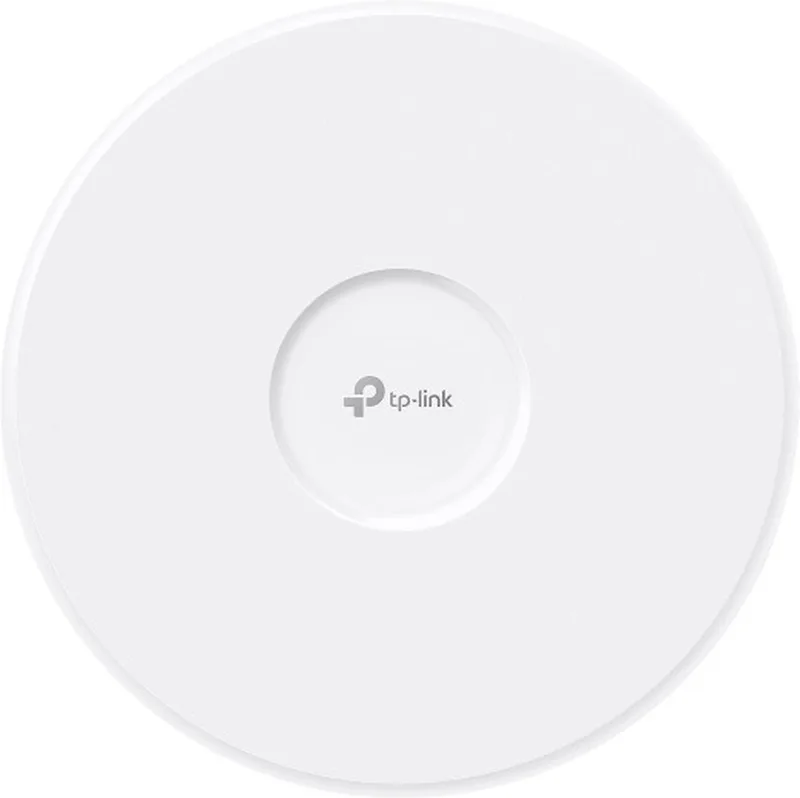 Omada EAP783 - Wireless Accesspoint - WiFi Versterker - Wi-Fi 7 - Tri-Band - 7800 Mbps von TP-Link in Weiß – Produktfoto