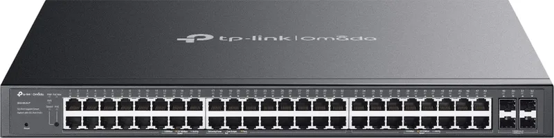 Omada SG2452LP - Netwerkswitch - Managed - PoE von TP-Link in Schwarz – Produktfoto