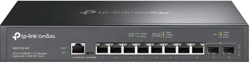 Omada SG3210X-M2 - Netwerkswitch - Managed - L2+ de TP-Link en Noir – photo produit