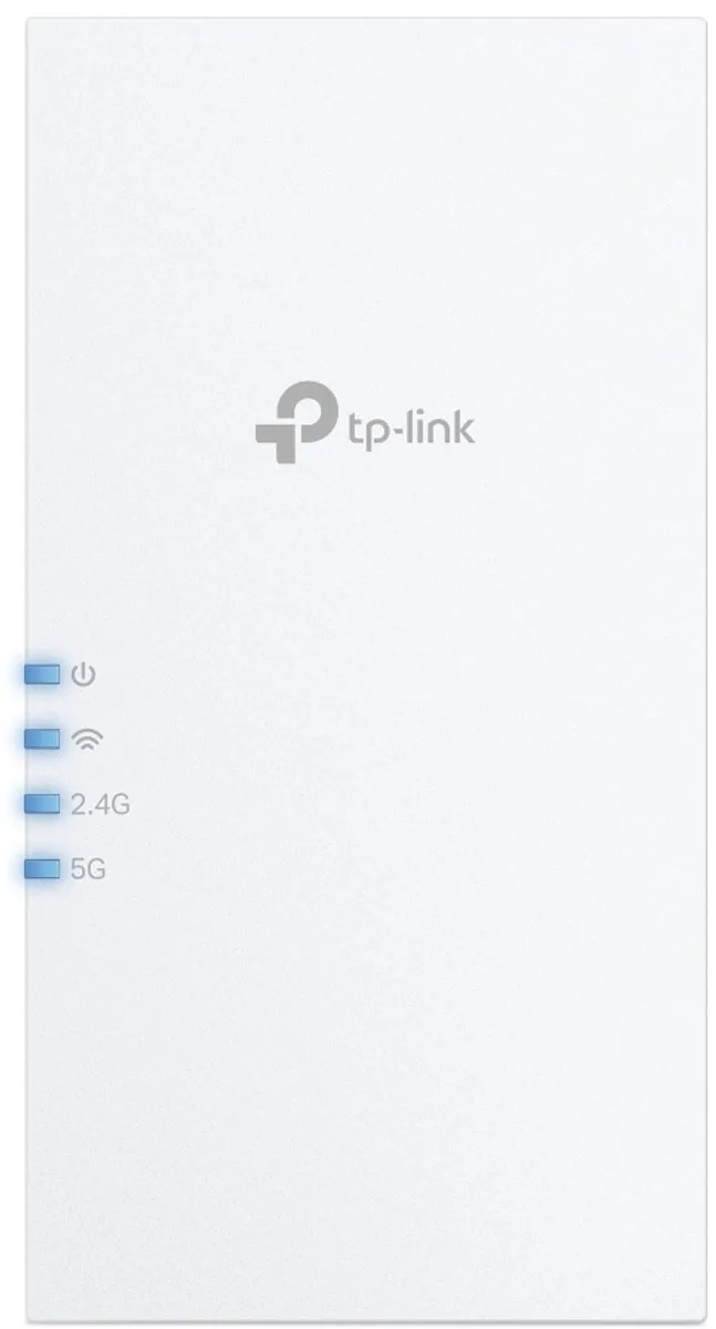 RE220BE - WiFi-signaalversterker - Dualband - Gigabit Ethernet fra TP-Link i Hvid – produktbillede