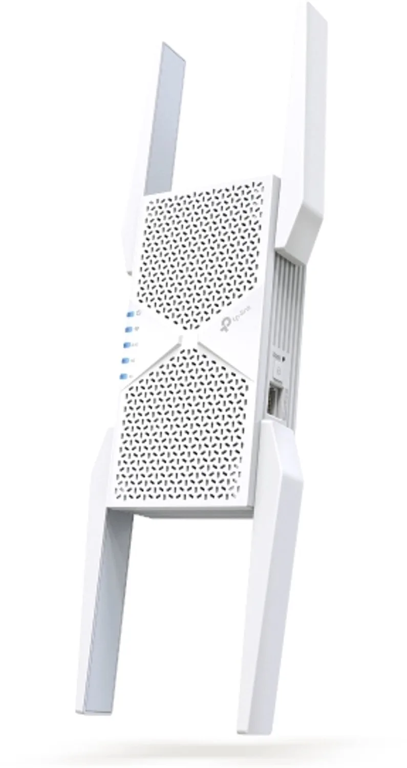 RE655BE - WiFi Repeater - Wi-Fi 7 Range Extender - Tri-Band by TP-Link in White – product photo