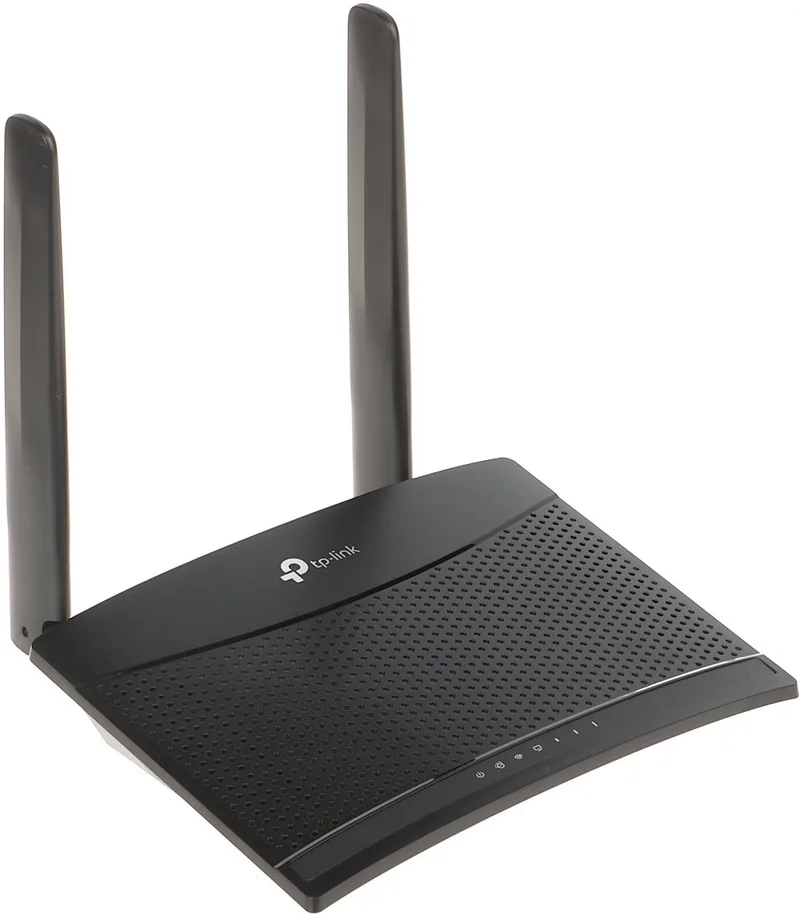 TL-MR100 - Draadloze router - 300 Mbps von TP-Link in Schwarz – Produktfoto