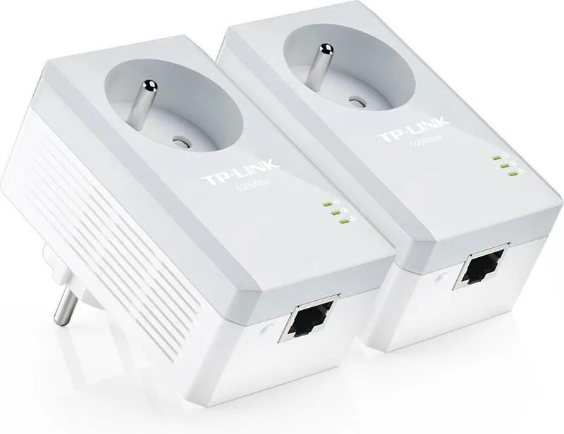 TL-PA4015P KIT - Powerline zonder wifi - 2 Stuks - BE van TP-Link in Wit – productfoto