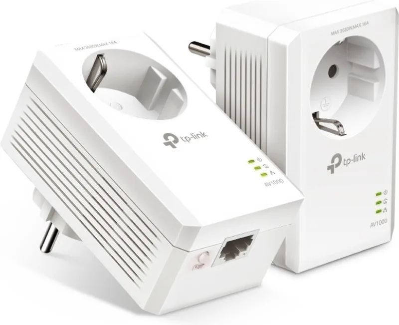 TL-PA7019P - Powerline Adapter - Zonder WiFi van TP-Link in Wit – productfoto