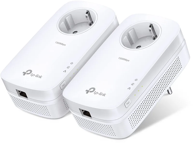 TL-PA8010P KIT - Powerline zonder wifi - 2 Stuks - NL van TP-Link in Wit – productfoto