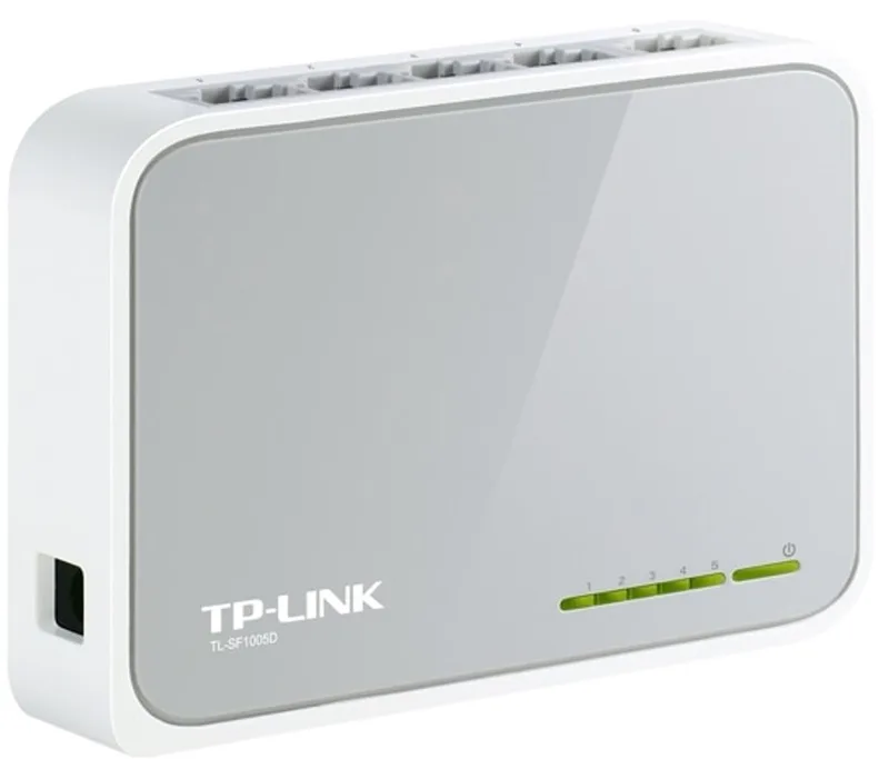 TL-SF1005D - Netwerk Switch- Unmanaged - 5 poorten by TP-Link in White – product photo