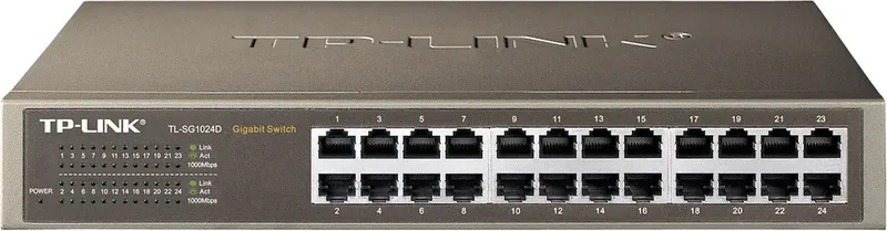 TL-SG1024D TL-SG1024D Netzwerk Switch 24 Port 1 GBit/s de TP-Link – photo produit