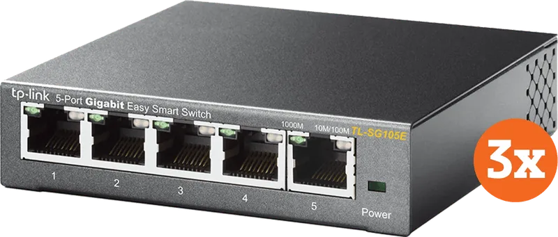 TL-SG105E 3-Pack de TP-Link – photo produit